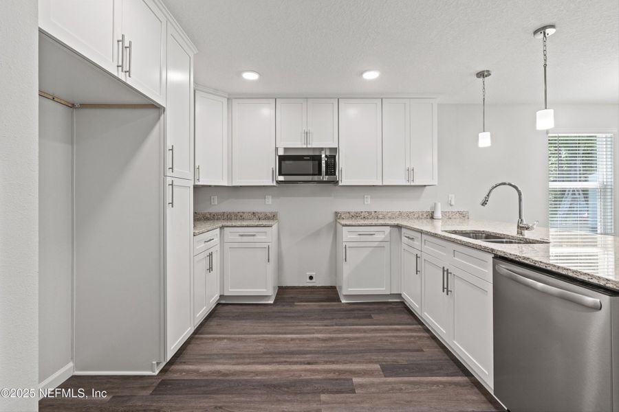 Furnished interior view inside a new home in , Jacksonville (Image 5). Furnished interior view inside a new home in , Jacksonville (Image 5).