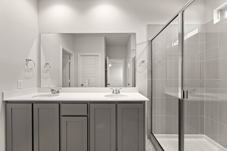 Representative exterior photo of a completed home built from the Mesquite by Impression Homes in Creekside Ranch, Blue Ridge, TX (Image 15). Representative exterior photo of a completed home built from the Mesquite by Impression Homes in Creekside Ranch, Blue Ridge, TX (Image 15).