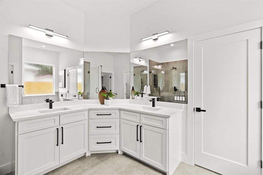 Furnished interior view inside a new home in , Dallas (Image 8). Furnished interior view inside a new home in , Dallas (Image 8).