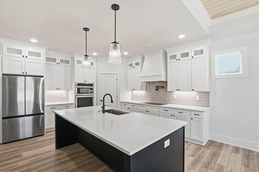 Furnished interior view inside a new home in , Hoschton (Image 7).