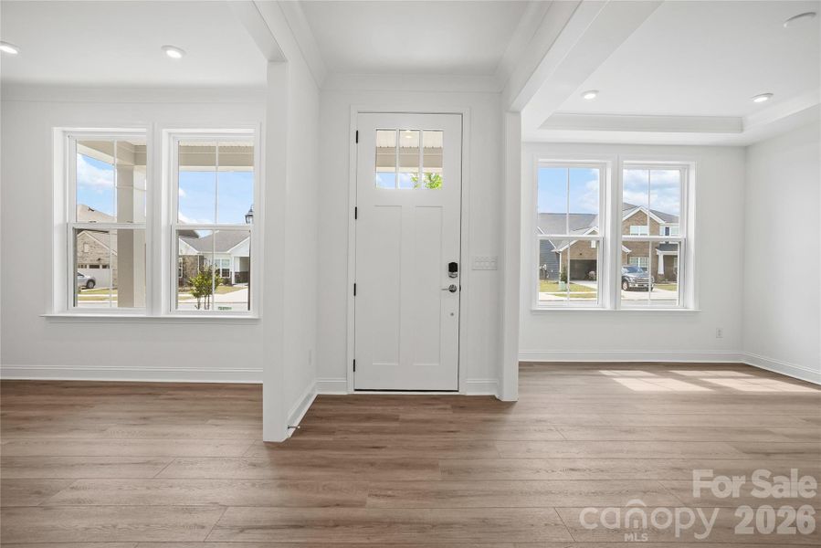 Spacious, unfurnished interior of a new home in Parkside Crossing, Charlotte (Image 45).
