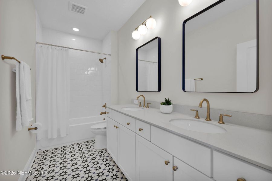 Furnished interior view inside a new home in , Ponte Vedra (Image 59).