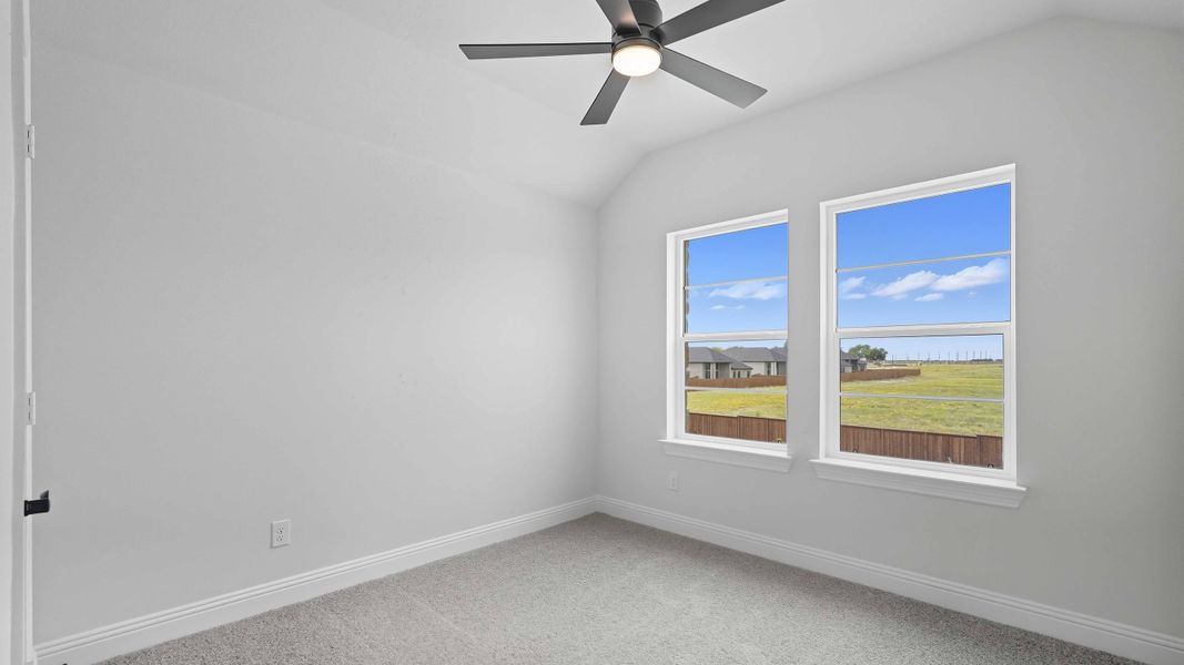Representative unfurnished interior of a home built from the CASCADE by D.R. Horton in Clearview Ranch, Royse City (Image 38). Representative unfurnished interior of a home built from the CASCADE by D.R. Horton in Clearview Ranch, Royse City (Image 38).