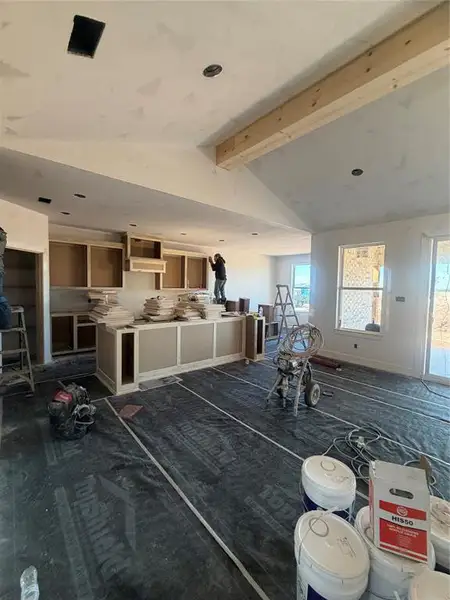 In-progress construction of a new home in , Abilene, TX (Image 8).