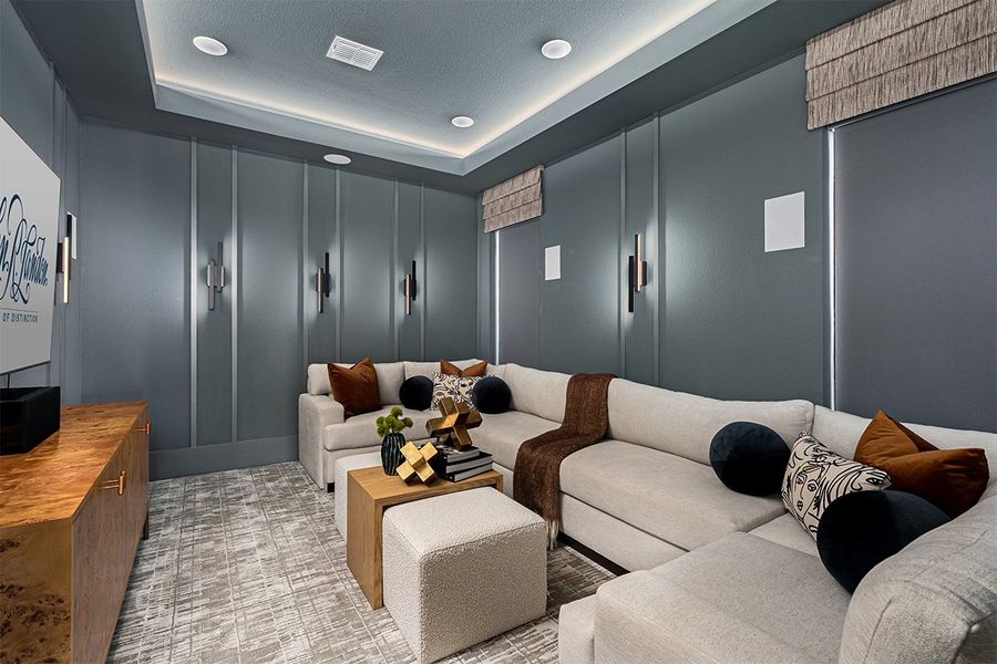 Representative furnished interior of a home built from the Brookside by Landon Homes in Fields - Brookside North, Frisco (Image 19). Representative furnished interior of a home built from the Brookside by Landon Homes in Fields - Brookside North, Frisco (Image 19).