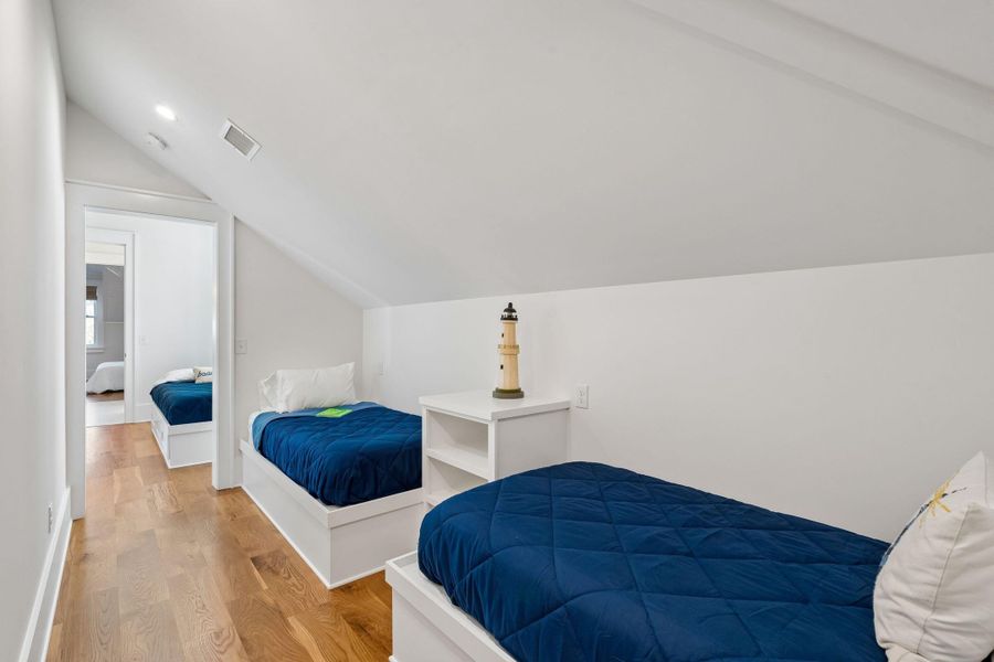 Furnished interior view inside a new home in , Folly Beach (Image 11).