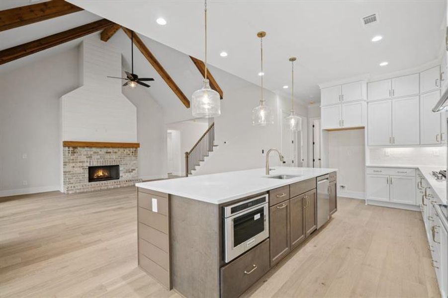 Furnished interior view inside a new home in , Marietta (Image 5). Furnished interior view inside a new home in , Marietta (Image 5).