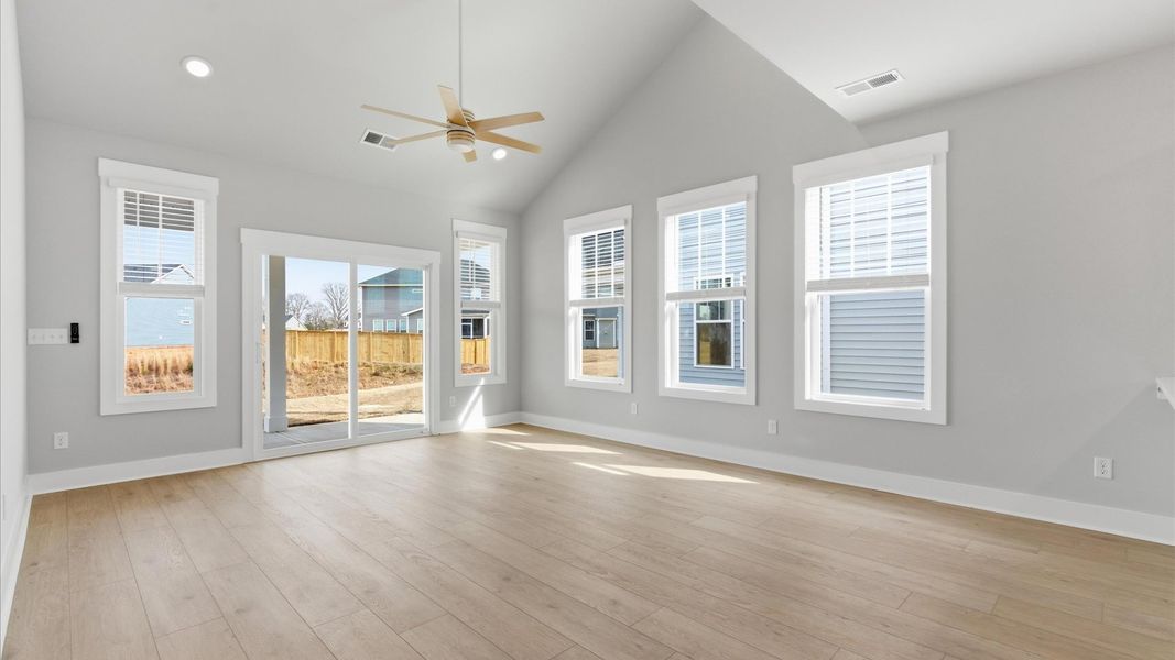 Furnished interior view inside a new home in Walnut Ridge, Inman (Image 12).