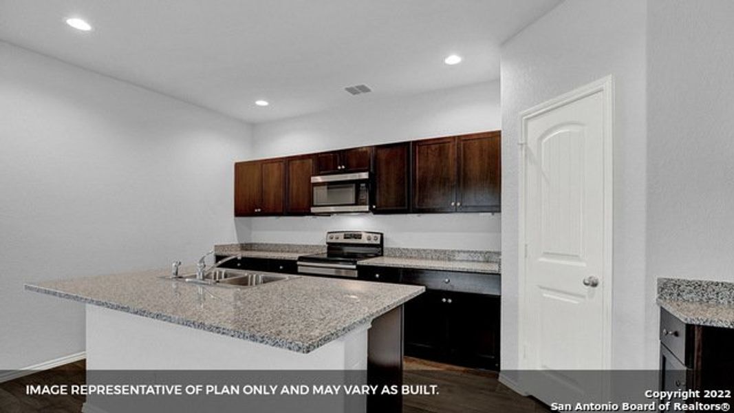 Furnished interior view inside a new home in Brookstone Creek, San Antonio (Image 9). Furnished interior view inside a new home in Brookstone Creek, San Antonio (Image 9).