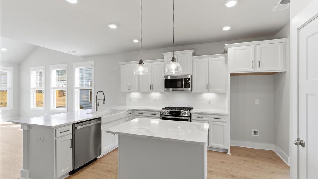 Furnished interior view inside a new home in Walnut Ridge, Inman (Image 8).