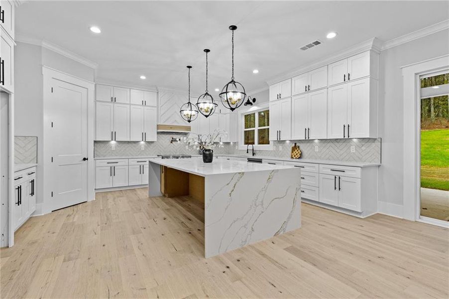 Furnished interior view inside a new home in , Winder (Image 9).
