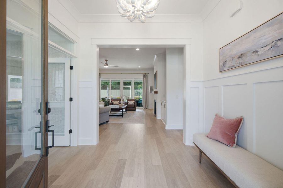 Furnished interior view inside a new home in , Mount Pleasant (Image 17).