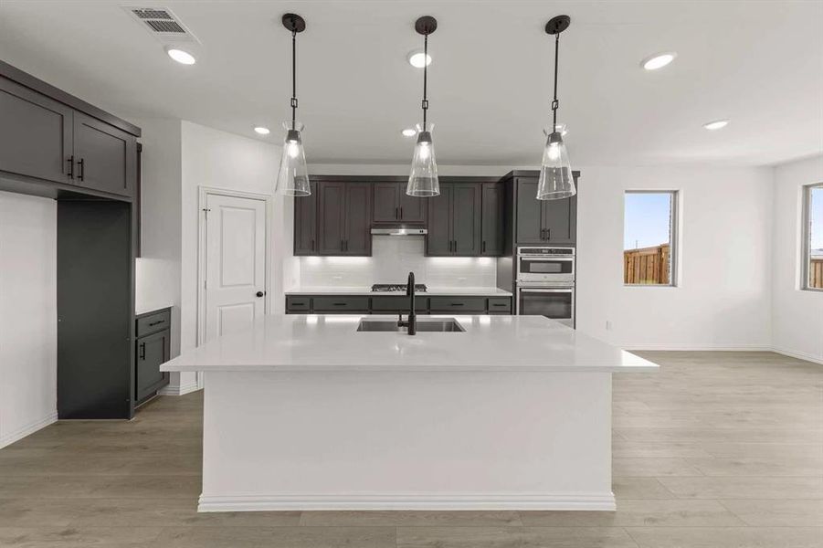 Furnished interior view inside a new home in Brookshire at Legacy Hills-60s, Celina (Image 7).