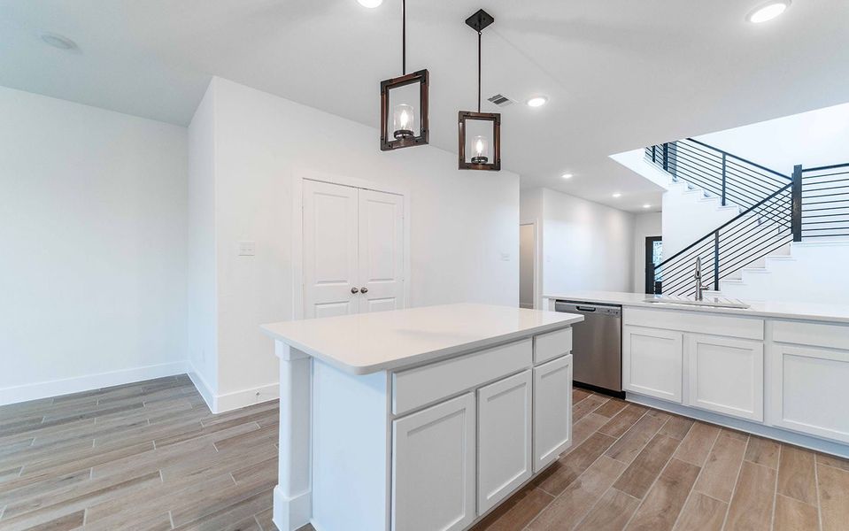 Furnished interior view inside a new home in River Ranch Meadows, Dayton (Image 7).