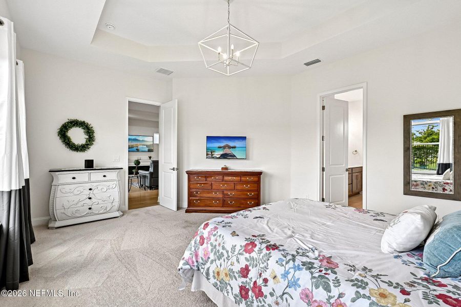 Furnished interior view inside a new home in SilverLeaf, St. Augustine (Image 56). Furnished interior view inside a new home in SilverLeaf, St. Augustine (Image 56).