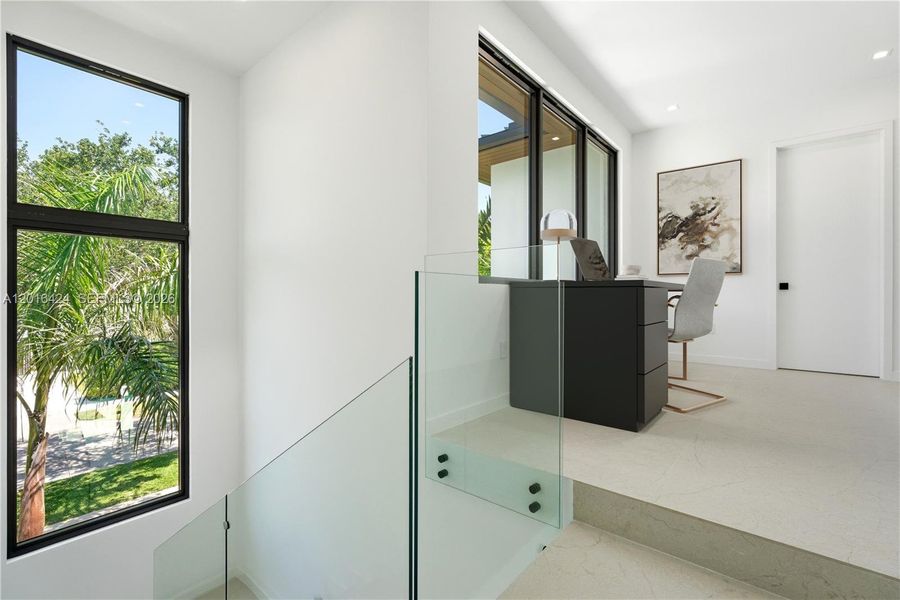 Staged - Upstairs office/sitting room