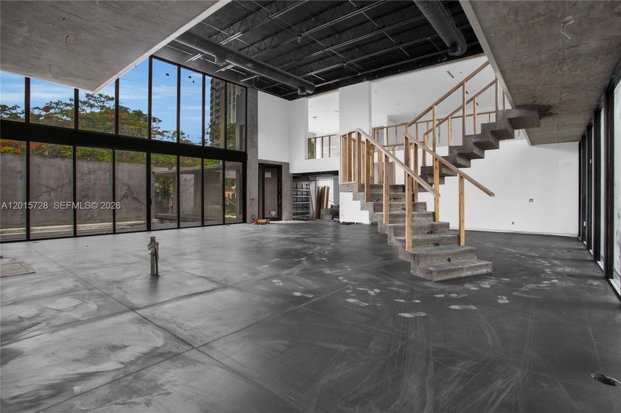 In-progress construction of a new home in , Miami, FL (Image 12).