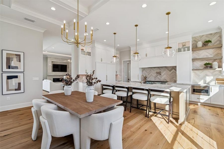 Furnished interior view inside a new home in , Tampa (Image 47).