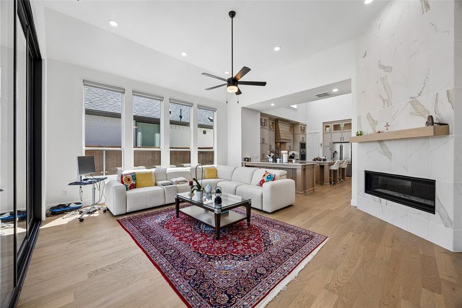 Furnished interior view inside a new home in Mosaic, Celina (Image 8).