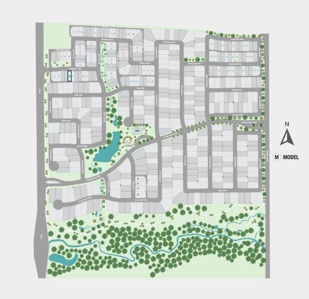 The Ranch at Uptown Celina Site Map