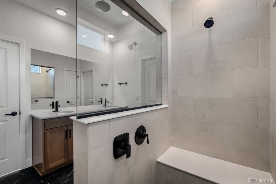 Furnished interior view inside a new home in Revel Crossing at Wolf Ranch – The Outlook Collection, Colorado Springs (Image 12).