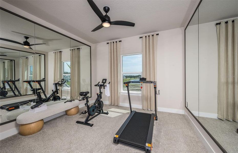 Furnished interior view inside a new home in Two Rivers, Zephyrhills (Image 24).