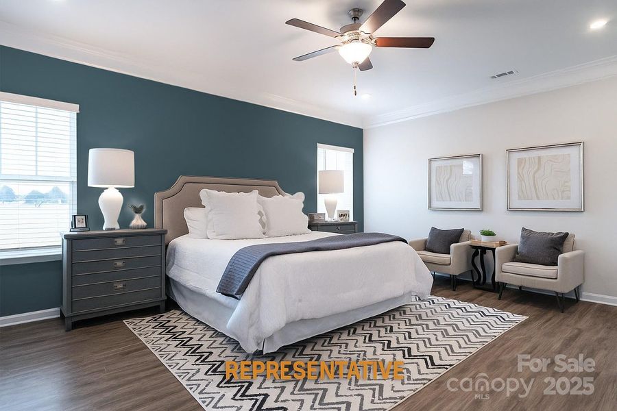 Furnished interior view inside a new home in Pine Bluff, Midland (Image 3).