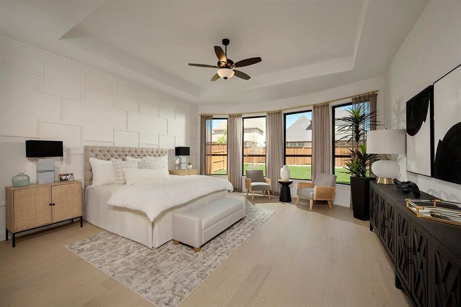 Furnished interior view inside a new home in Windsong Ranch, Prosper (Image 16).