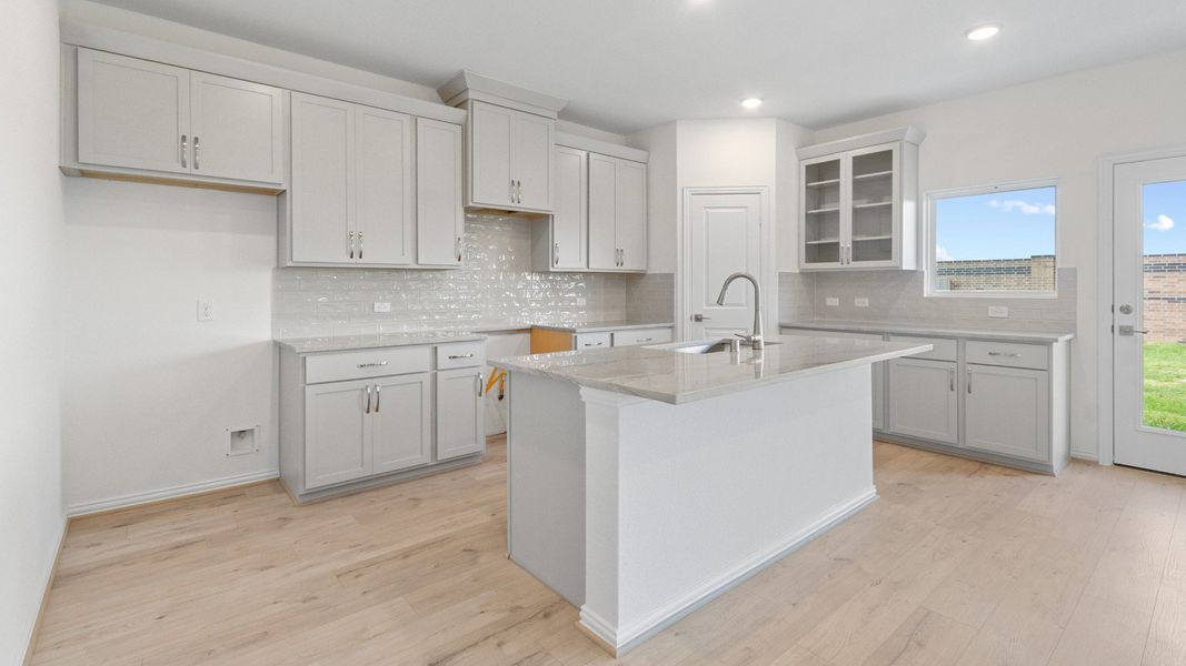 Representative furnished interior of a home built from the Maui by Brightland Homes in Bridgeland Creekland Village, Cypress (Image 6).