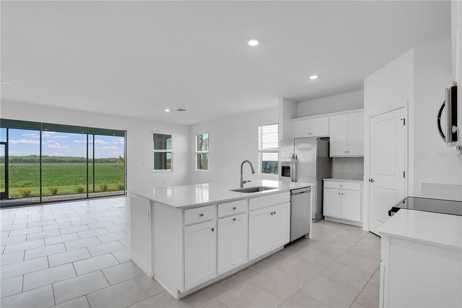Furnished interior view inside a new home in Rye Ranch, Parrish (Image 9).