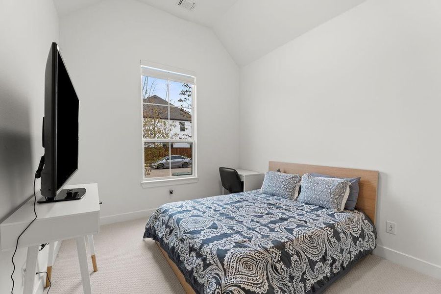 Furnished interior view inside a new home in Mustang Lakes: 86ft. lots, Celina (Image 16). Furnished interior view inside a new home in Mustang Lakes: 86ft. lots, Celina (Image 16).