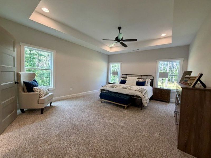 Furnished interior view inside a new home in Dove Creek, LaGrange (Image 7). Furnished interior view inside a new home in Dove Creek, LaGrange (Image 7).