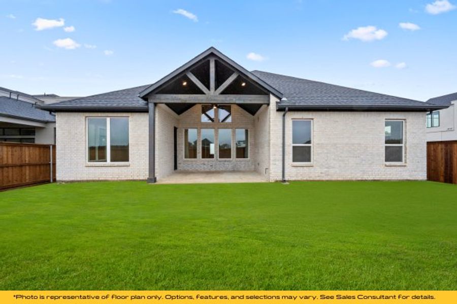 Representative exterior details of a home built from the Breckenridge by Stonefield Homes in Heath Golf and Yacht Club, Rockwall (Image 3).