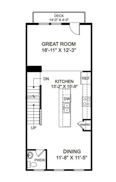 2D floor plan layout of this home in Westpark at Cane Bay, Summerville, SC (Image 3). 2D floor plan layout of this home in Westpark at Cane Bay, Summerville, SC (Image 3).