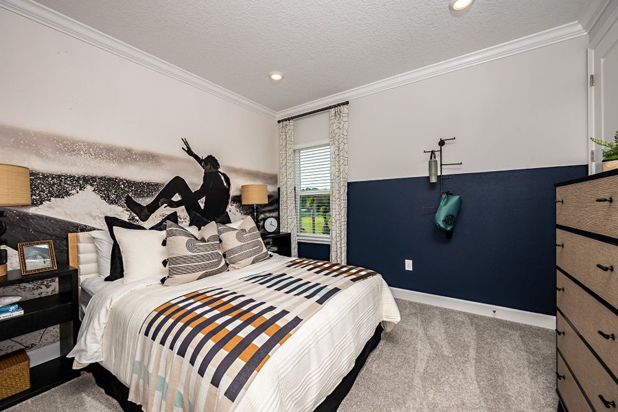 Furnished interior view inside a new home in Headwaters at Lofton Creek, Yulee (Image 27).