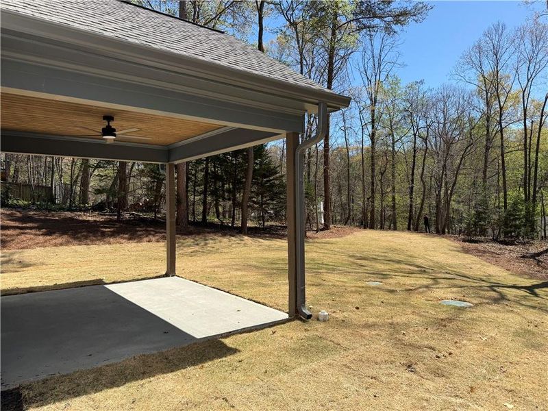 Exterior details and patio area of a home in , Gainesville (Image 3). Exterior details and patio area of a home in , Gainesville (Image 3).