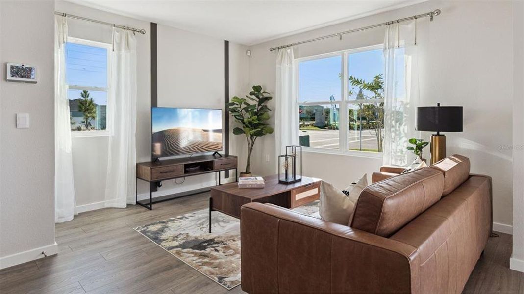 Furnished interior view inside a new home in , St. Cloud (Image 8).