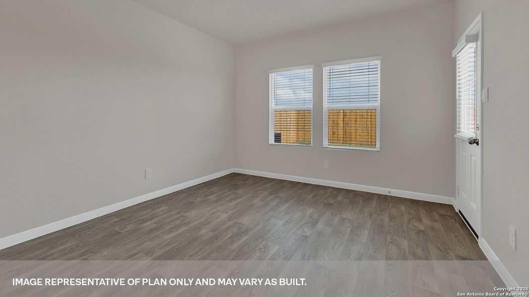 Spacious, unfurnished interior of a new home in Paramount, Kyle (Image 16).