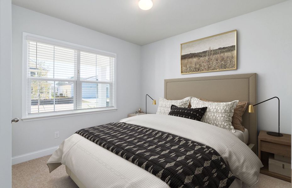 Furnished interior view inside a new home in Salem Bay, Beaufort (Image 8).