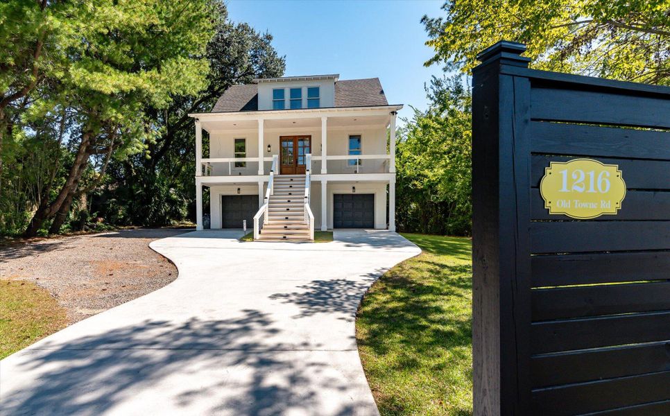 Front exterior of a new home in , Charleston, SC, highlighting curb appeal (Image 28).