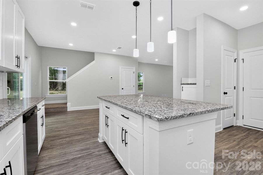 Furnished interior view inside a new home in , Belmont (Image 12).