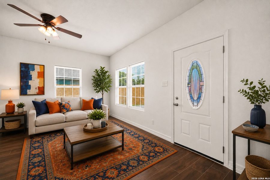Furnished interior view inside a new home in , San Antonio (Image 16).