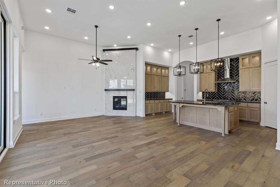 Family Room/Dining Room (Representative Photo)