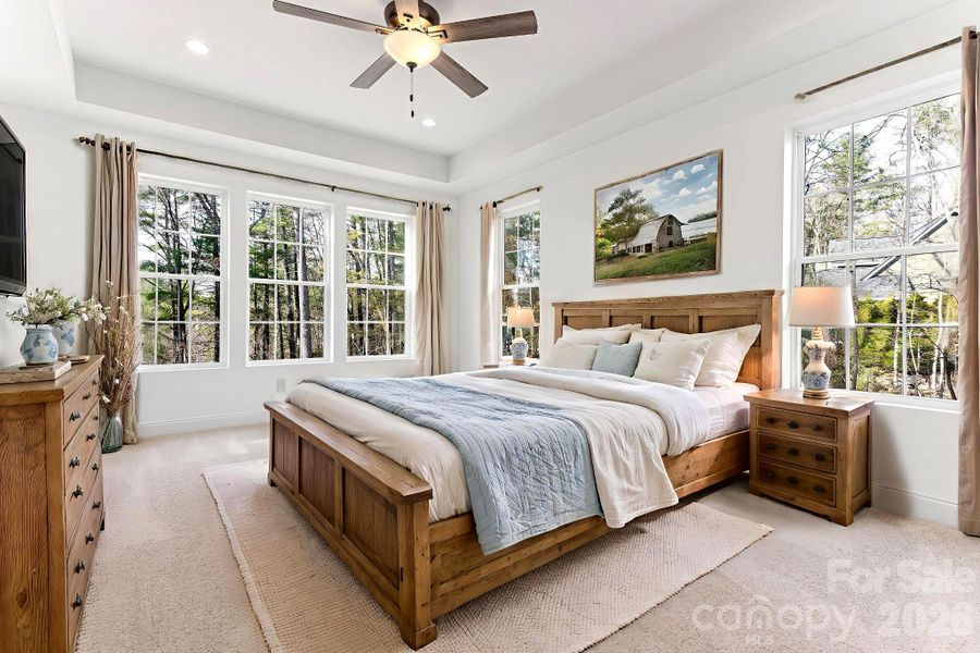 Master Bedroom - Virtually Staged Master Bedroom - Virtually Staged