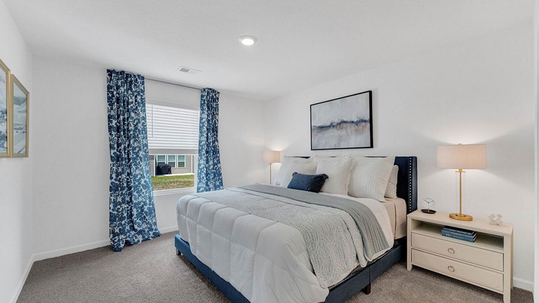 Furnished interior view inside a new home in The Arbor Townhomes, Kingsport (Image 17). Furnished interior view inside a new home in The Arbor Townhomes, Kingsport (Image 17).