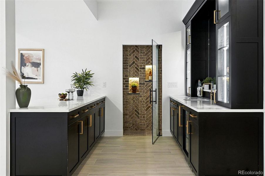 Furnished interior view inside a new home in , Denver (Image 14).