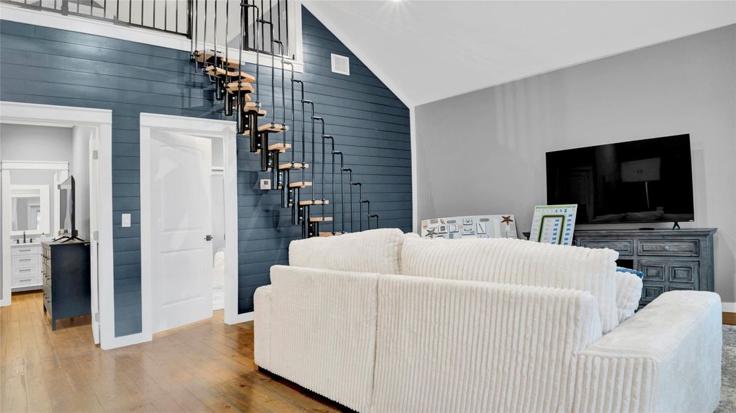 Furnished interior view inside a new home in , Crystal Beach (Image 35).