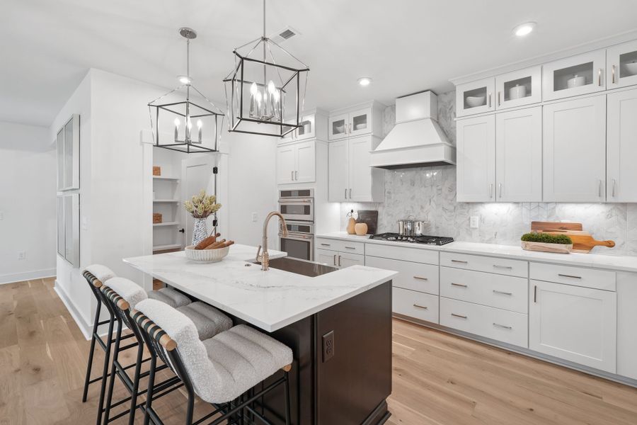 Representative furnished interior of a home built from the Cypress Cove by Tri Pointe Homes in Altis At Serenity, Fuquay Varina (Image 6).