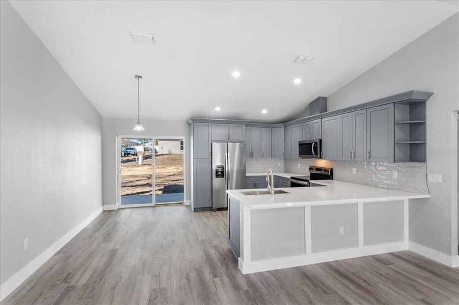 Furnished interior view inside a new home in , Ocala (Image 4).