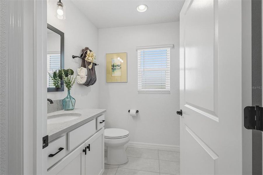 Furnished interior view inside a new home in , The Villages (Image 28).